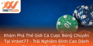 Kham Pha The Gioi Ca Cuoc Bong Chuyen Tai Vnbet77 Trai Nghiem Inh Cao Danh Cho Nguoi Yeu The Thao